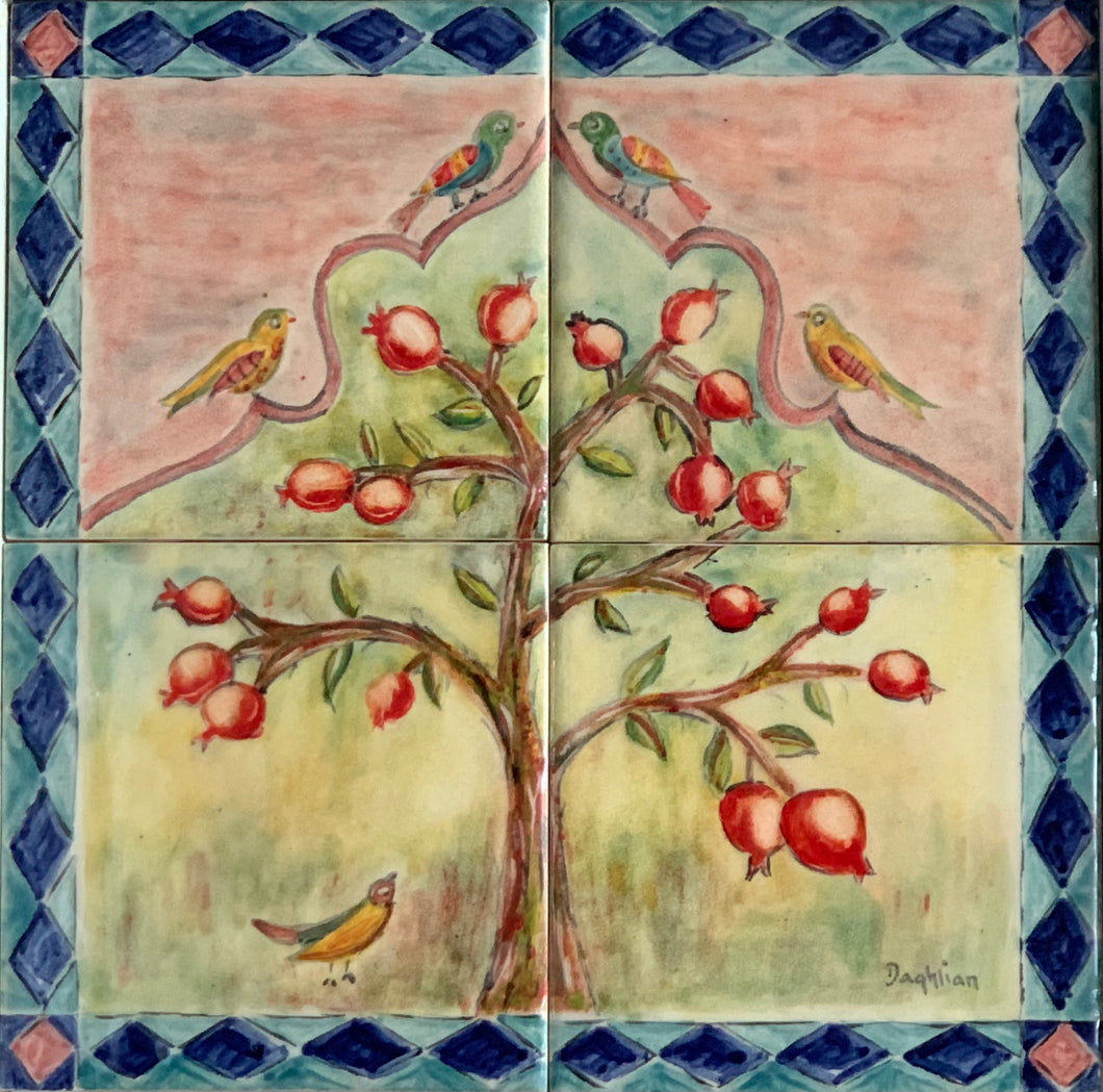 HAND PAINTED TILE