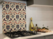 Load image into Gallery viewer, CUSTOM ORDER HAND PAINTED TILE SPLASHBACK
