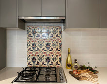 Load image into Gallery viewer, CUSTOM ORDER HAND PAINTED TILE SPLASHBACK
