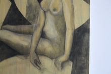 Load image into Gallery viewer, CHARCOAL DRAWING ON CANVAS
