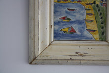 Load image into Gallery viewer, A PAIR OF VINTAGE HAND PAINTED TILES
